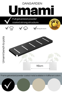 ROS bænk til potter