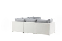 Amazon hörnsoffa med soffbord