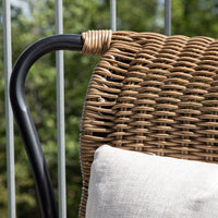 LORETO lænestol med fodskammel