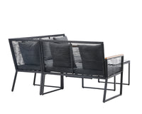 DALLAS hjørnegruppe med sofabord