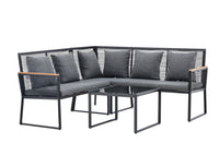 DALLAS hjørnegruppe med sofabord