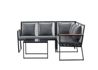 DALLAS hjørnegruppe med sofabord