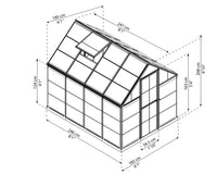 HARMONY växthus i Polykarbonat