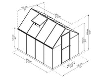 MYTHOS drivhus i polykarbonat