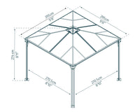 PALERMO Hardtop Paviljong