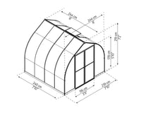 BELLA Drivhus i Polykarbonat