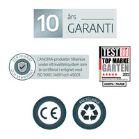 DALLAS Hardtop Paviljong