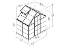 HARMONY växthus i Polykarbonat
