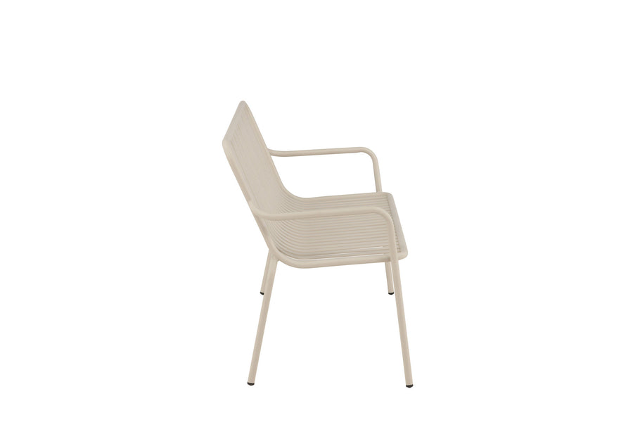 Peking soffa - beige / alu