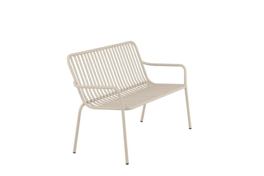 Peking soffa - beige / alu