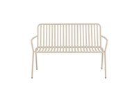 Peking sofa - beige / alu