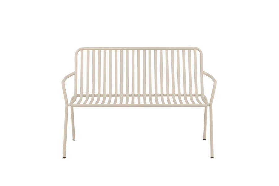 Peking soffa - beige / alu