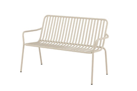 Peking soffa - beige / alu