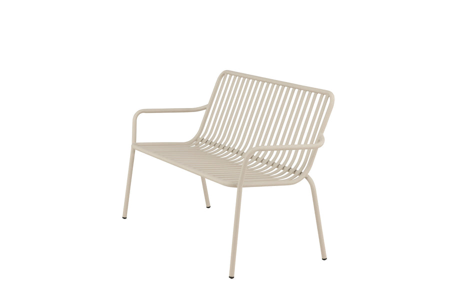 Peking soffa - beige / alu