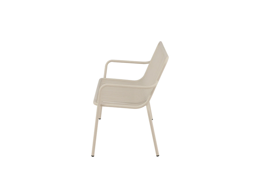 Peking soffa - beige / alu