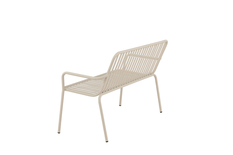 Peking soffa - beige / alu