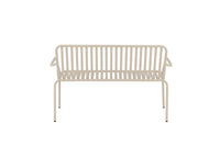 Peking sofa - beige / alu