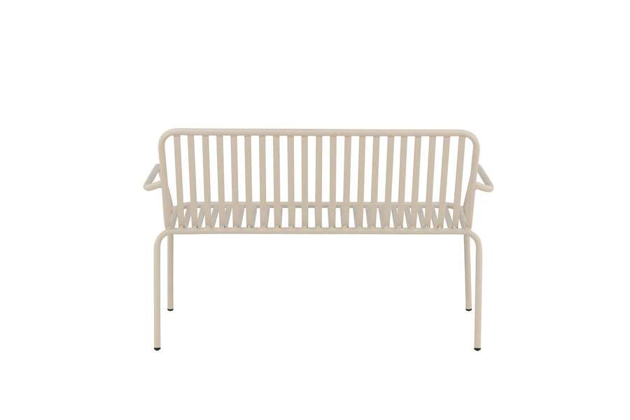 Peking soffa - beige / alu