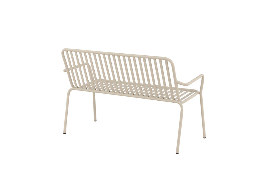 Peking soffa - beige / alu