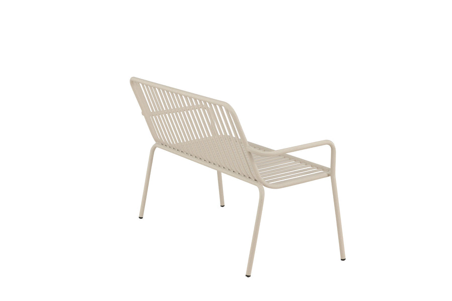 Peking soffa - beige / alu