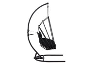 Panay hængestol metal - sort/sort