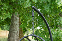 Panay hængestol metal - sort/sort