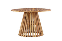 Lumpur spisebord ø120*75 - teaklook