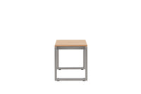 Zenia bænk 100cm - akacie / zink