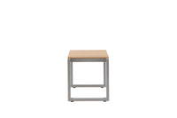 Zenia bænk 100cm - akacie / zink