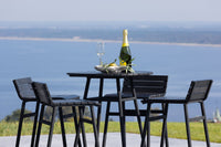 Mexico barsett - svart metall / svart akasie