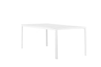 Break spisebord - hvid / hvid aintwood