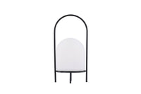 Colie lampe ø26*53cm - svart / hvit