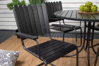 HOLMSUND Matgruppe svart