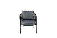 Fauteuil lounge Lindos lot de 2 