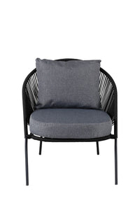 Fauteuil lounge Lindos lot de 2 