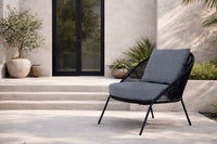 Fauteuil lounge Lindos lot de 2 
