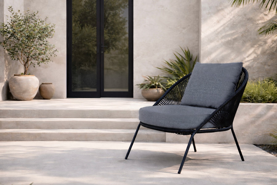 Fauteuil lounge Lindos lot de 2 