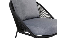 Fauteuil lounge Lindos lot de 2 