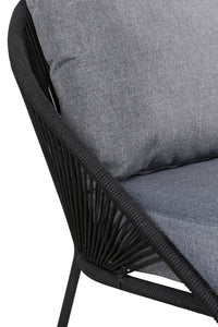 Fauteuil lounge Lindos lot de 2 