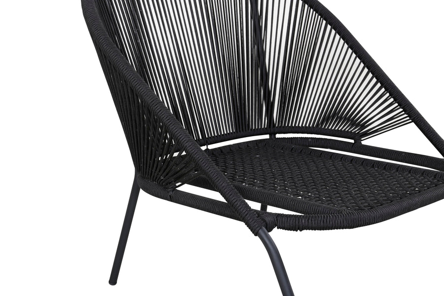 Fauteuil lounge Lindos lot de 2 