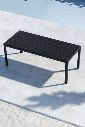 Table à manger rectangulaire Mirko 