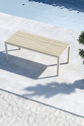 Table à manger rectangulaire Mirko 