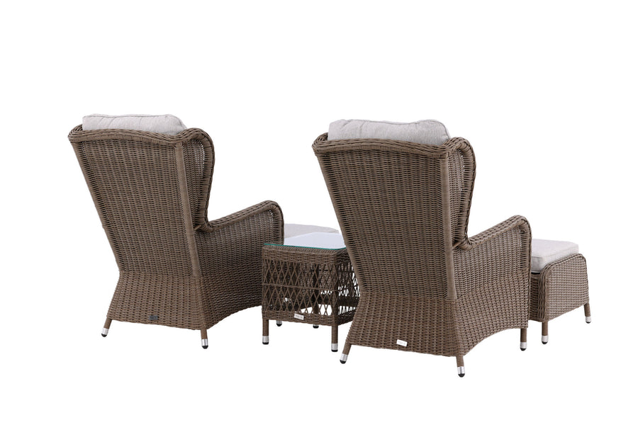 Washington loungesett - natur / beige