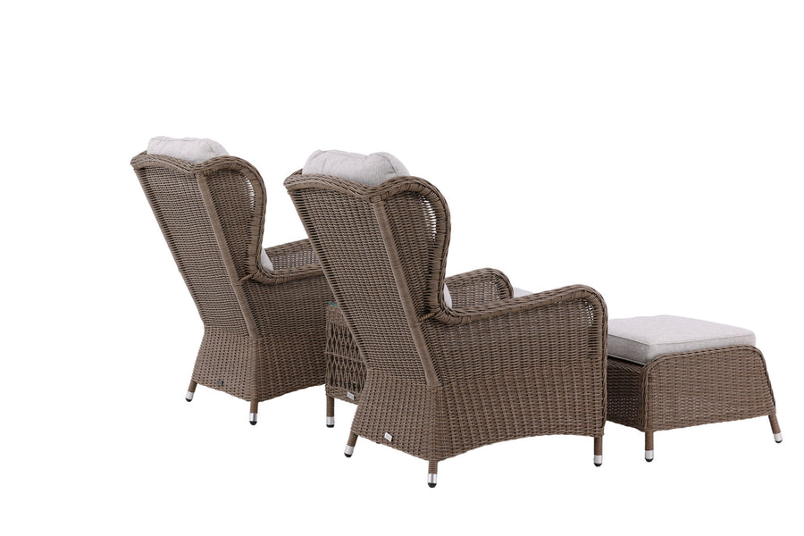 Washington loungeset - natur / beige