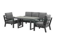 Barcelona sofagruppe med sofabord