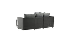 Vamos hörnsoffa med soffbord