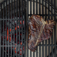 Gjutjärnsgaller halvmåne