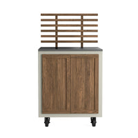 Gastro udekøkkenmodul med rib-ryg