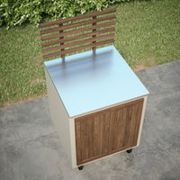 Gastro udekøkkenmodul med rib-ryg