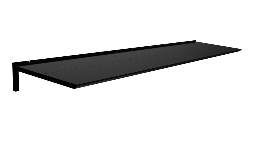 MODERN entrétak, 520 cm, svart